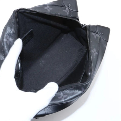 Louis Vuitton Monogram Eclipse Soft Trunk M44730 Shoulder Bag Crossbody Genuine