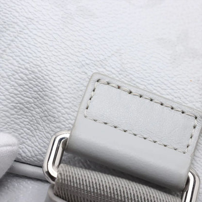 Louis Vuitton Monogram Chokes Ring Bag M44629 Leather Body Bag Crossbody Gray