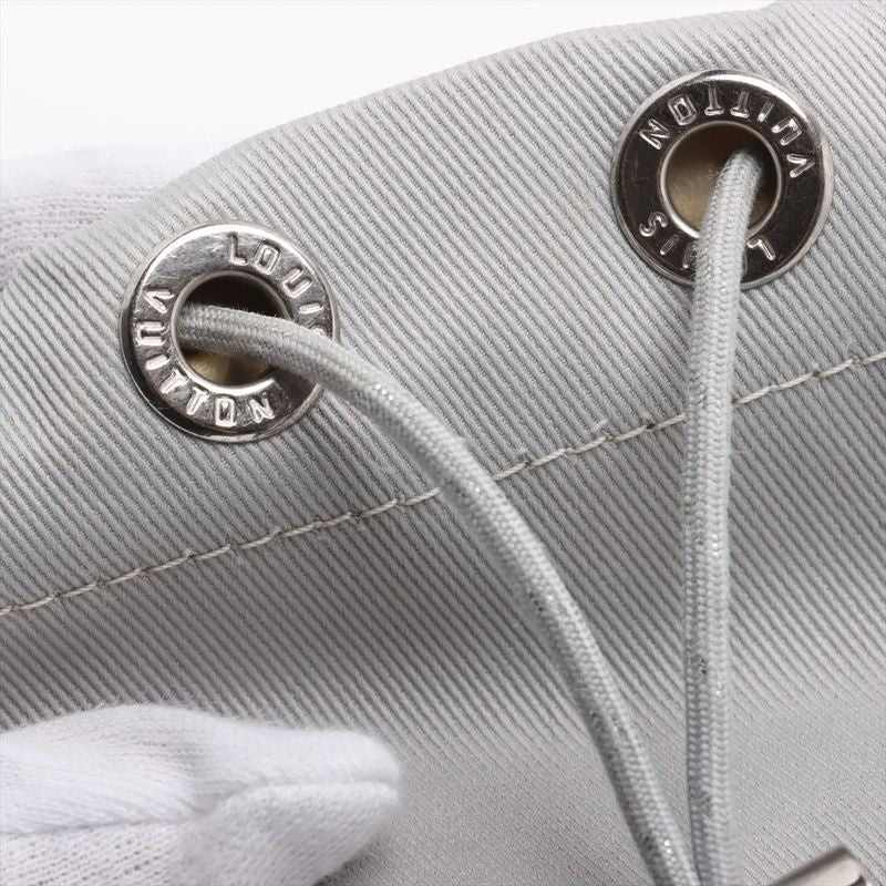 Louis Vuitton Monogram Chokes Ring Bag M44629 Leather Body Bag Crossbody Gray