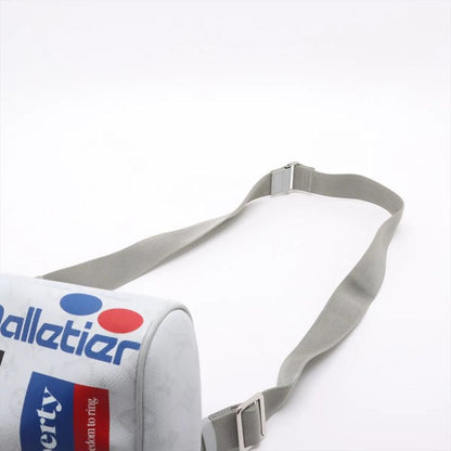 Louis Vuitton Monogram Chokes Ring Bag M44629 Leather Body Bag Crossbody Gray