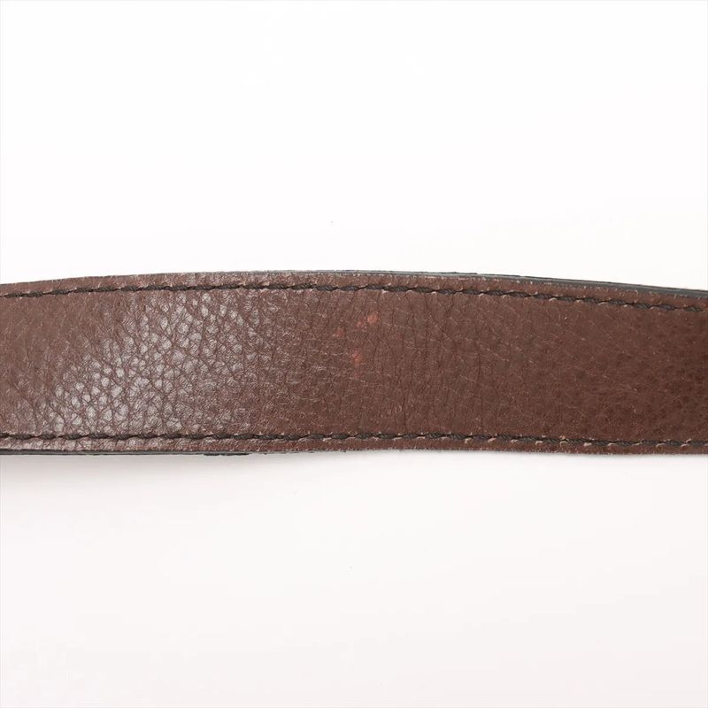 Fendi Zucca Leather Shoulder Bag Crossbody Hand Tote Brown Women's MMM Db53-2