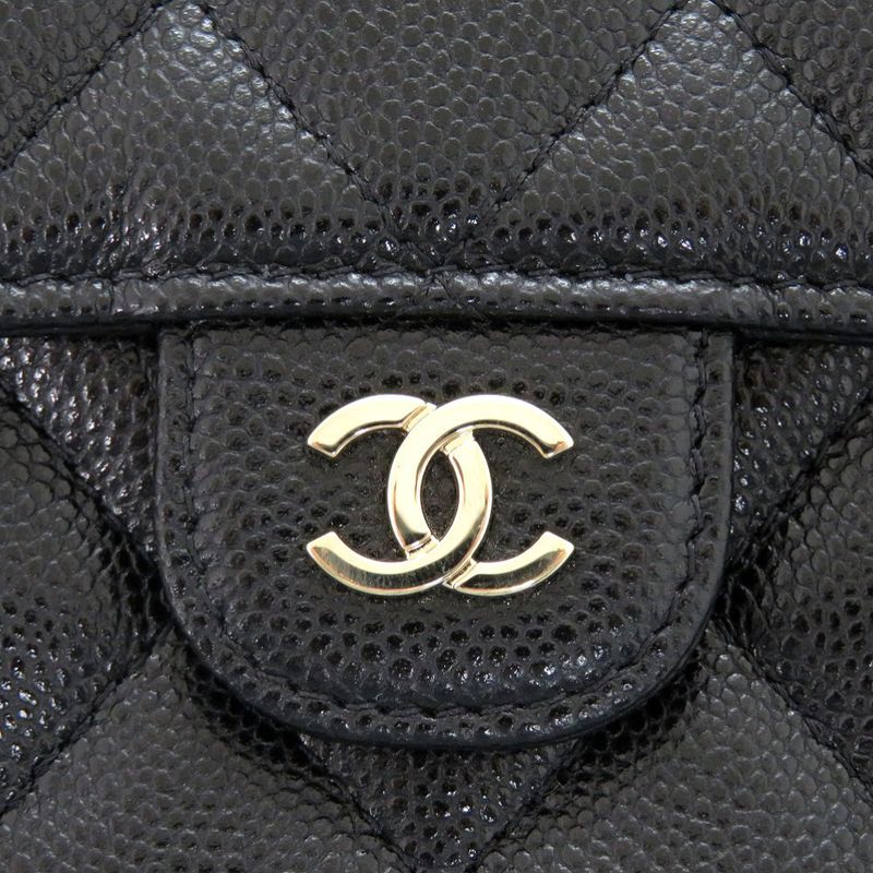 Chanel Matelasse Classic Chain Clutch Ap4425 B10583 C3906 Shiny Grained