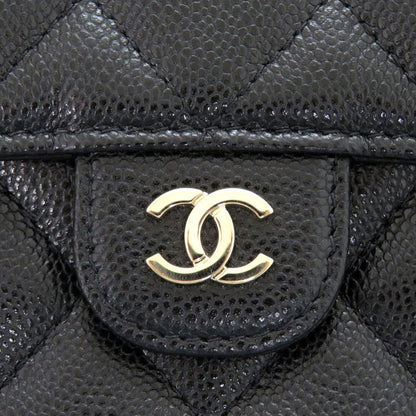 Chanel Matelasse Classic Chain Clutch Ap4425 B10583 C3906 Shiny Grained