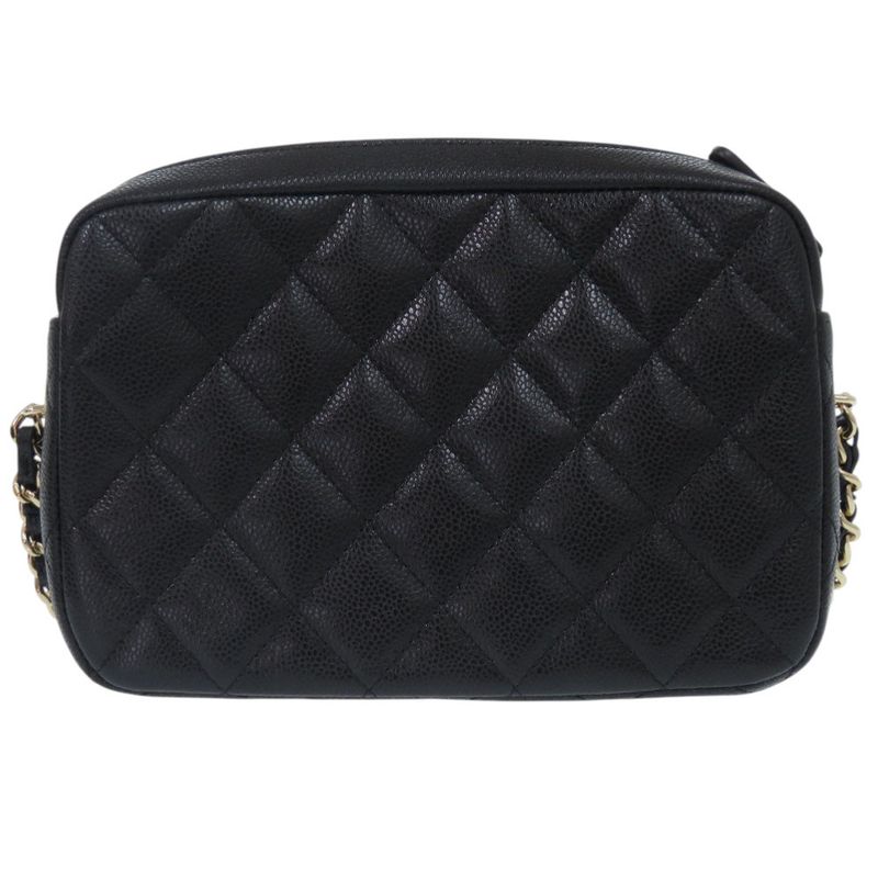 Chanel Matelasse Classic Chain Clutch Ap4425 B10583 C3906 Shiny Grained