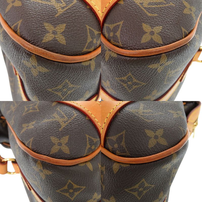 Louis Vuitton Monogram Stresa PM M51186 Monogram Canvas Leather Brown LV Tote