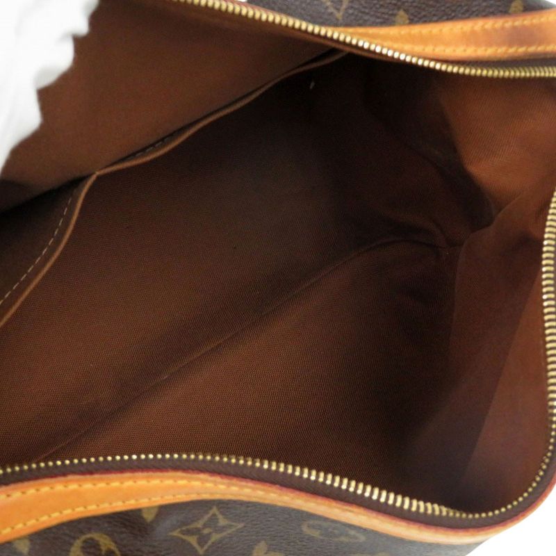 Louis Vuitton Monogram Stresa PM M51186 Monogram Canvas Leather Brown LV Tote