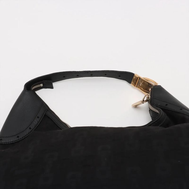 Gucci Horsebit Pattern Hobo 145764 Leather Shoulder Bag Shoulder Hand Genuine