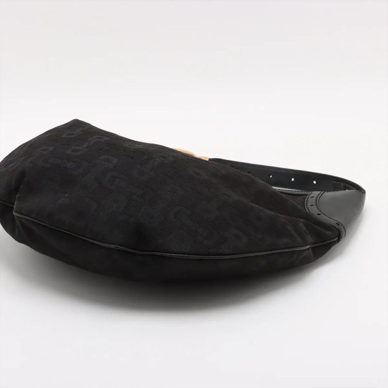 Gucci Horsebit Pattern Hobo 145764 Leather Shoulder Bag Shoulder Hand Genuine