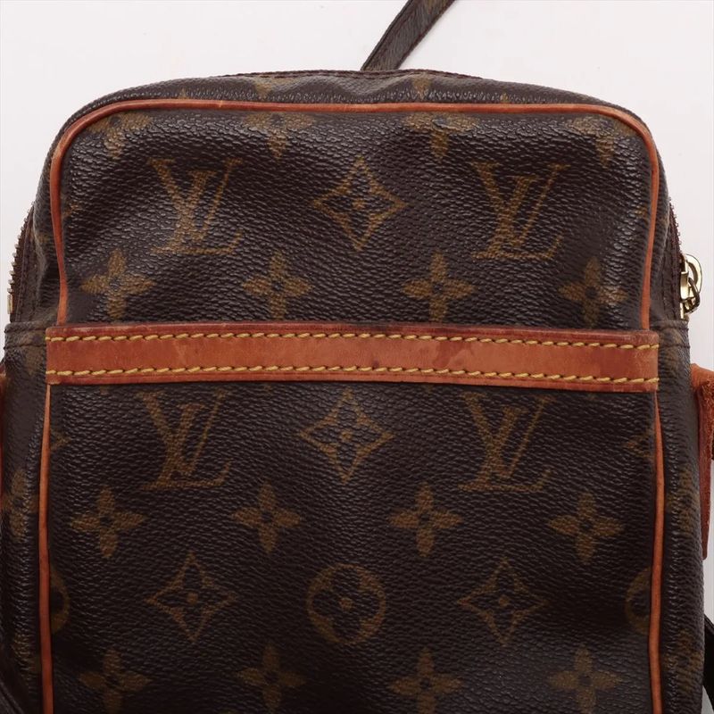 Louis Vuitton Monogram Danube M45266 Leather Shoulder Bag Crossbody Messenger