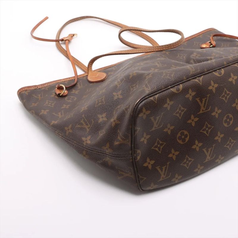 Louis Vuitton Monogram Neverfull MM M40156 Leather Tote Bag Shoulder Hand