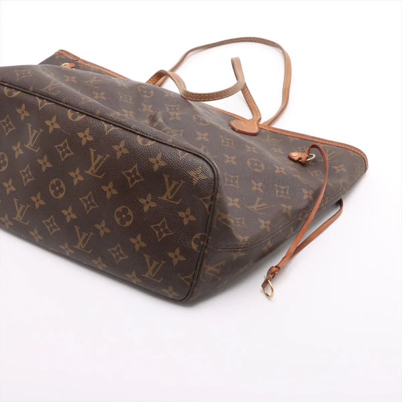 Louis Vuitton Monogram Neverfull MM M40156 Leather Tote Bag Shoulder Hand