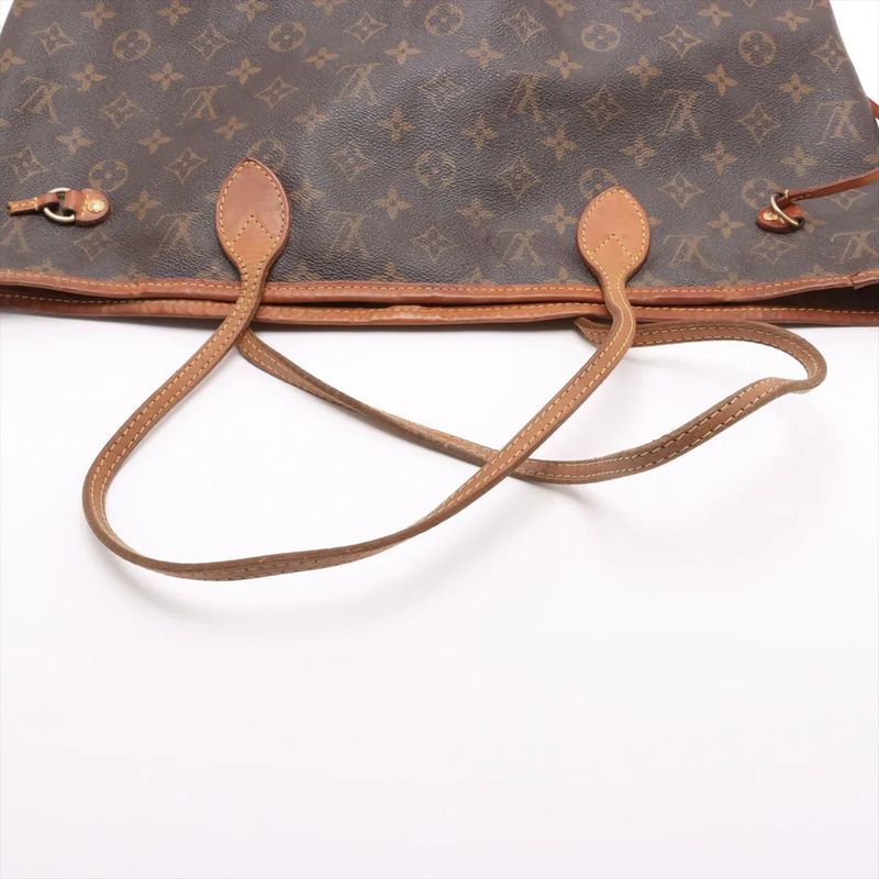 Louis Vuitton Monogram Neverfull MM M40156 Leather Tote Bag Shoulder Hand