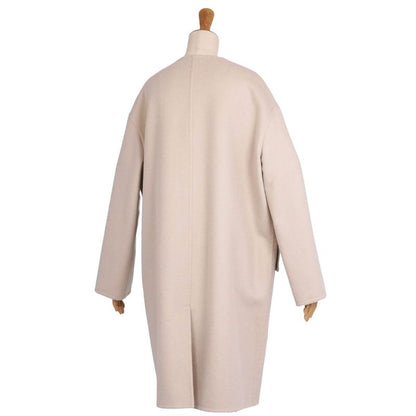 Hermes Coat 22ss Eyelet Clasp Cashmere