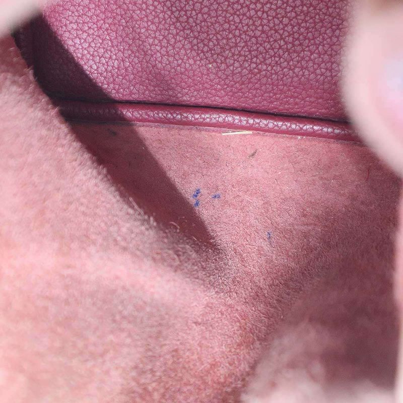 Hermes 2015 Picotin Loc PM Picotin Loc Leather Handbag Red