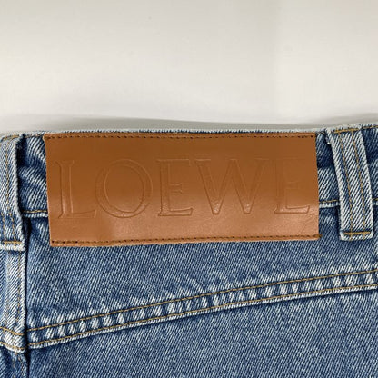 Loewe H2272440ib Light Blue Fisherman Denim Fisherman Denim Pants 42
