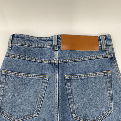 Loewe H2272440ib Light Blue Fisherman Denim Fisherman Denim Pants 42