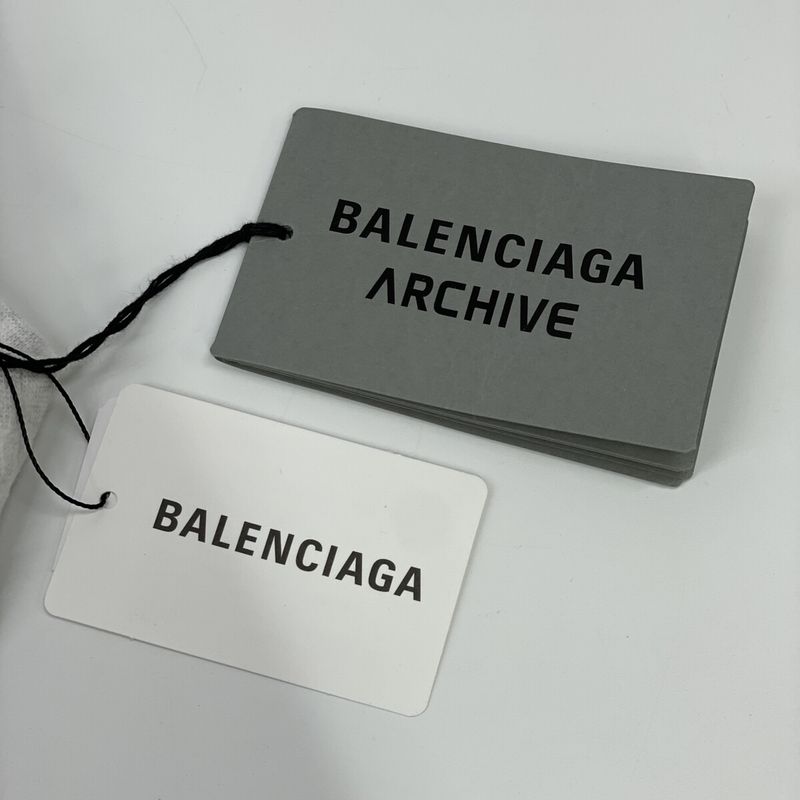 Balenciaga 24ss 781245 Gray Limited Edition Archive Medium Fit T-Shirt S