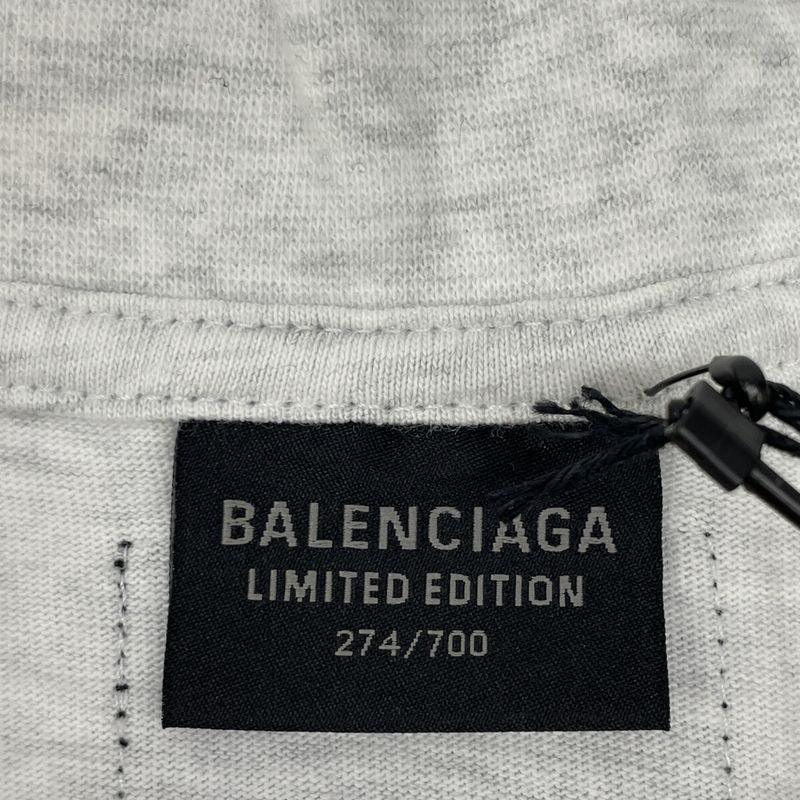 Balenciaga 24ss 781245 Gray Limited Edition Archive Medium Fit T-Shirt S