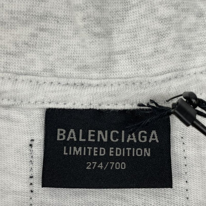 Balenciaga 24ss 781245 Gray Limited Edition Archive Medium Fit T-Shirt S