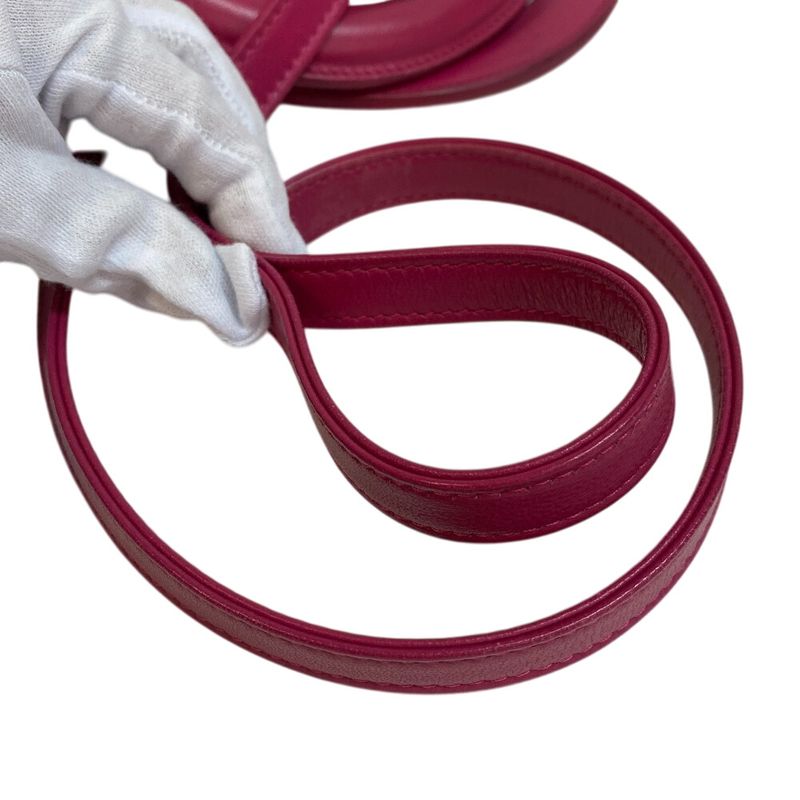 Christian Dior 2way Shoulder Lady Dior Handbag Pink Women