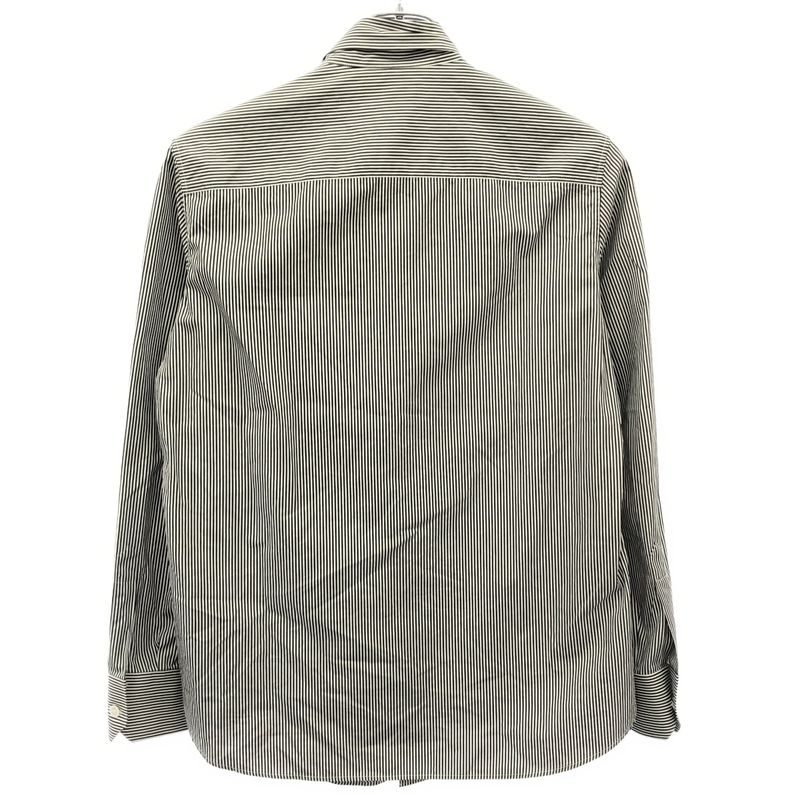 Celine Striped Bow Tie Shirt 2c193022f Black and White 36