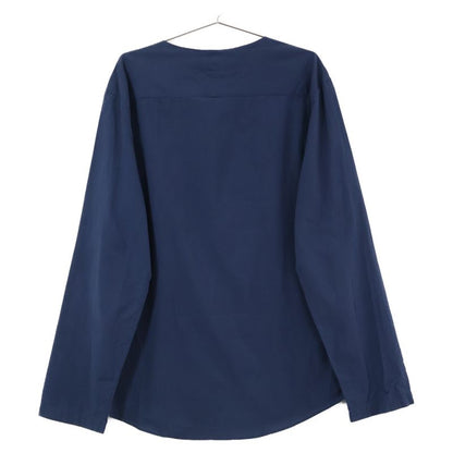 Hermes 21ss 11-5610 Cotton Shell Button Seersucker No Collar