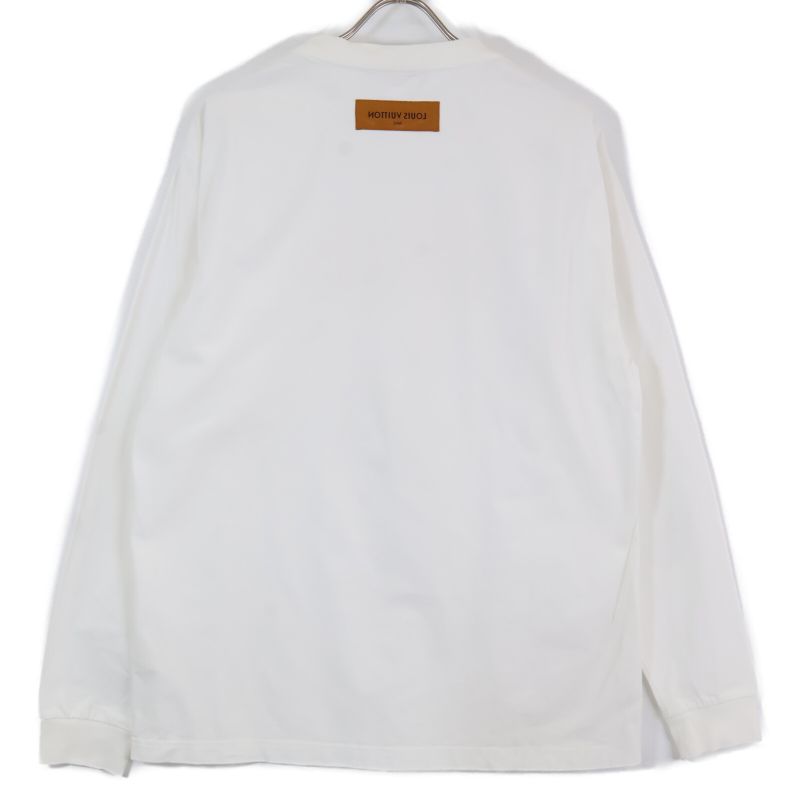 Louis Vuitton Rm212m Dt3 Hly23w Embossed Logo Print Long