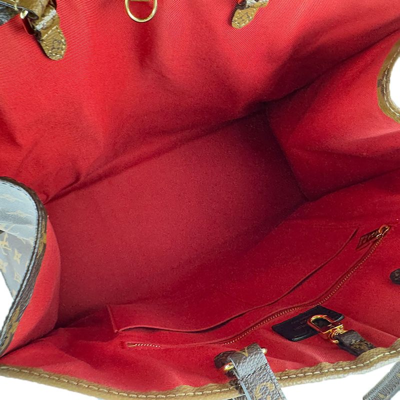 Louis Vuitton Tote Handbag Monogram Giant Reverse on the Go GM M44576