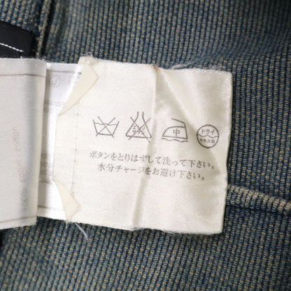 Chanel 01p P17116v09672 Coco Mark Button Denim Skirt 38