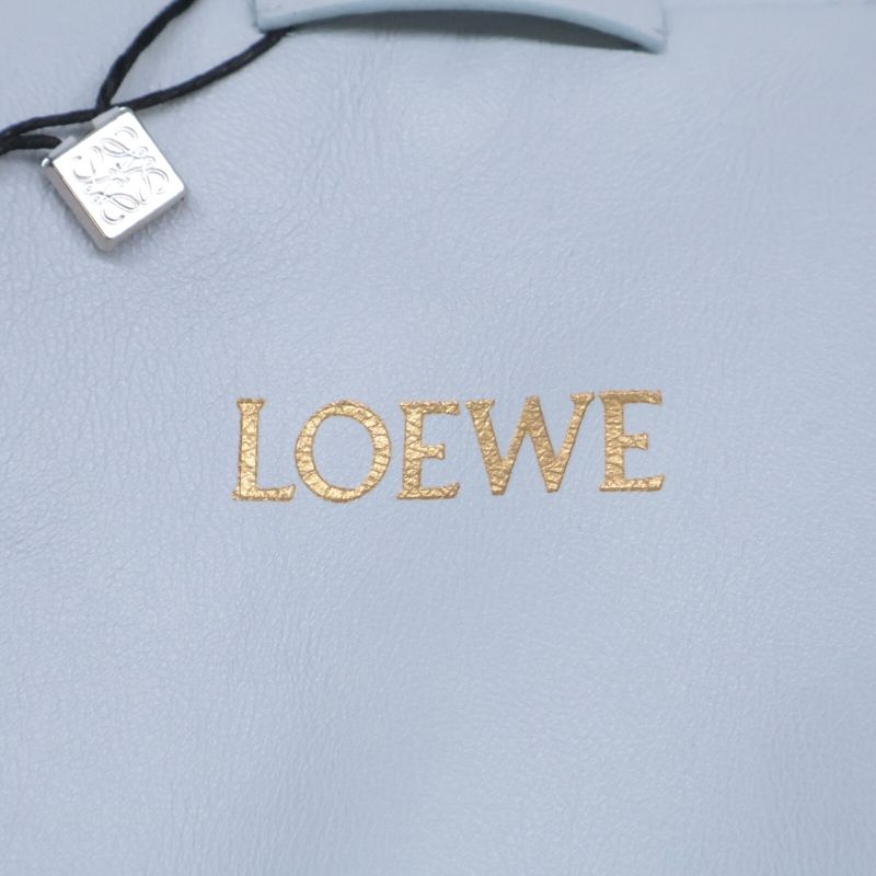 Loewe Bonded Lamb Leather Cropped Shirt 40