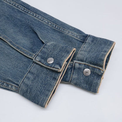 Dior Atelier Back Logo Embroidery Zip-Up Denim