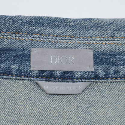 Dior Atelier Back Logo Embroidery Zip-Up Denim