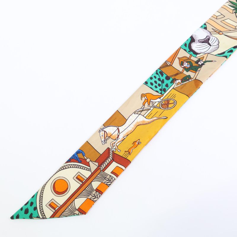 Hermes Animapolis Silk Tulle