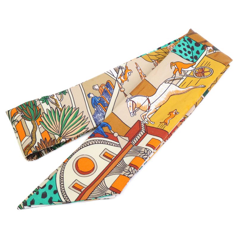 Hermes Animapolis Silk Tulle