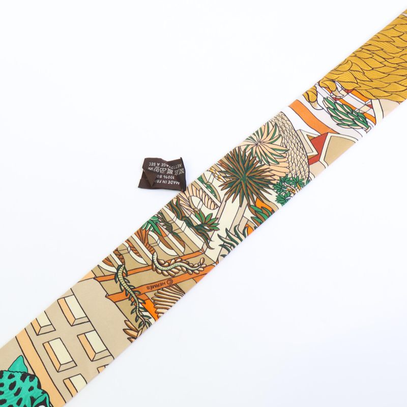 Hermes Animapolis Silk Tulle