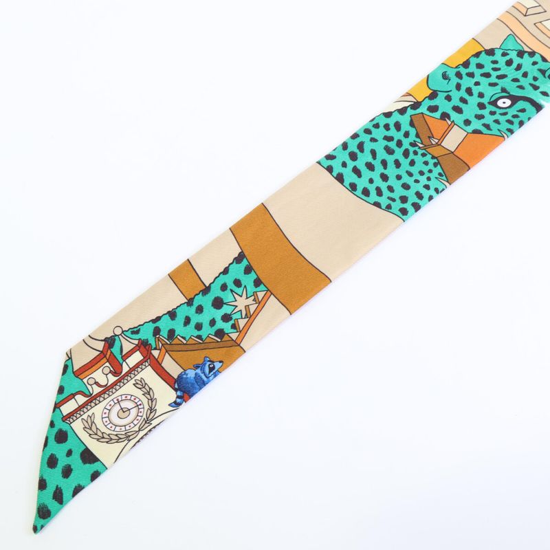 Hermes Animapolis Silk Tulle