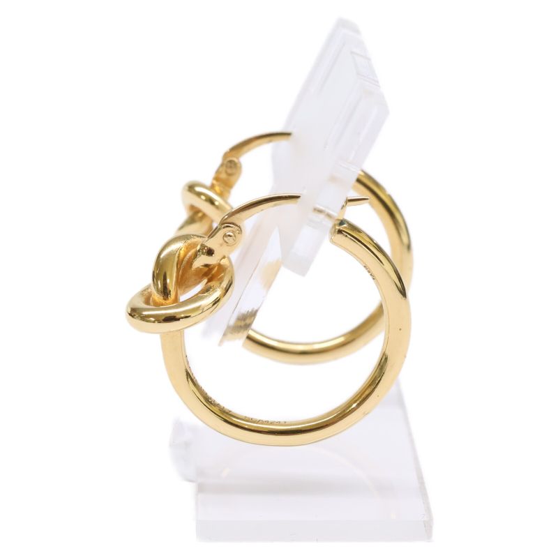 Celine Sca4241 Knot Small Hoops