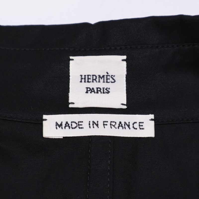 Hermes 3h0542dv Shirt with Belt Embroidered with