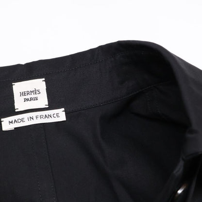 Hermes 3h0542dv Shirt with Belt Embroidered with