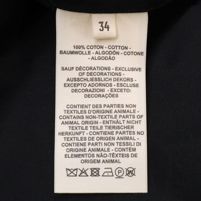 Hermes 3h0542dv Shirt with Belt Embroidered with