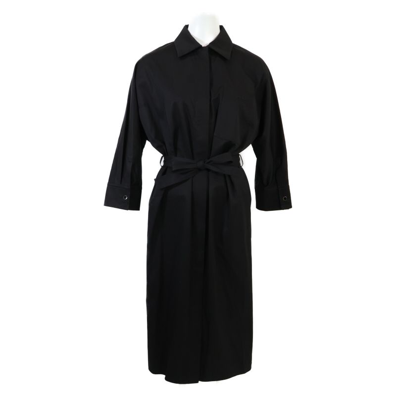 Hermes 3h0542dv Shirt with Belt Embroidered with