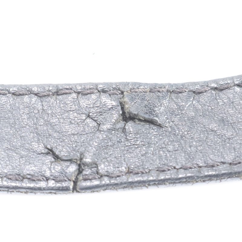 Celine Triomphe Macadam Leather Tote Bag Shoulder Hand A4 Black Women's CEE