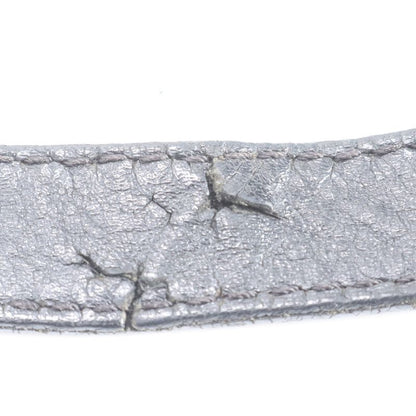 Celine Triomphe Macadam Leather Tote Bag Shoulder Hand A4 Black Women's CEE