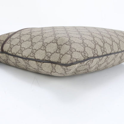 Gucci GG Supreme Leather Shoulder Bag Crossbody Messenger 141198 Brown Men CEE