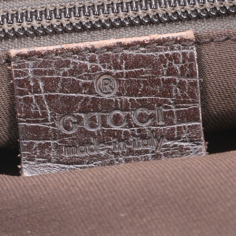 Gucci GG Supreme Leather Shoulder Bag Crossbody Messenger 141198 Brown Men CEE