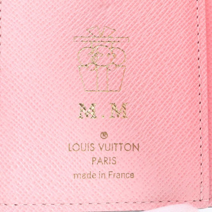 Louis Vuitton Damier Portefeuille Victorine Studded N60477 Leather Fold Wallet