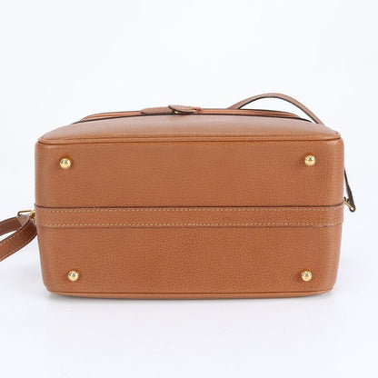 Vintage Gucci Bamboo Vanity Leather 2WAY Shoulder Bag Crossbody 013 122 2491