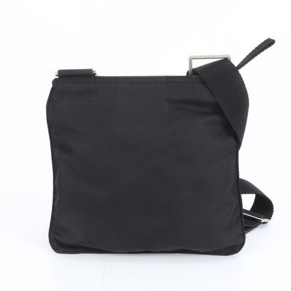Prada Tessuto Nylon Triangle Logo Leather Shoulder Bag Crossbody Messenger Men