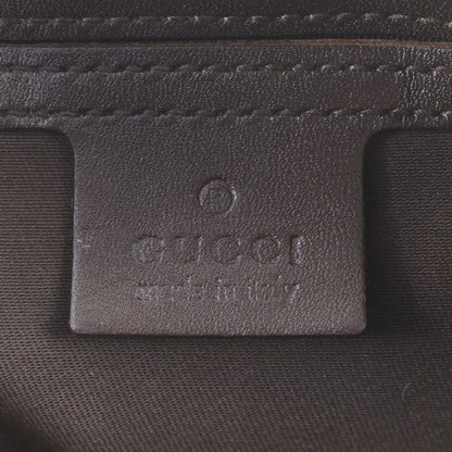 Gucci GG Supreme Leather Shoulder Bag Crossbody Messenger 201448 Brown Fashionab