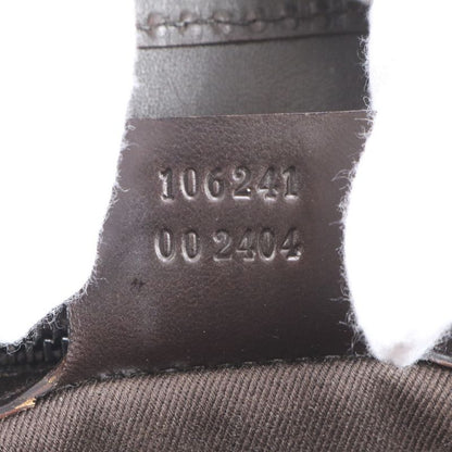 Gucci GG Canvas Leather Tote Bag Shoulder 106241 Hand Brown Women CEE Db17-9